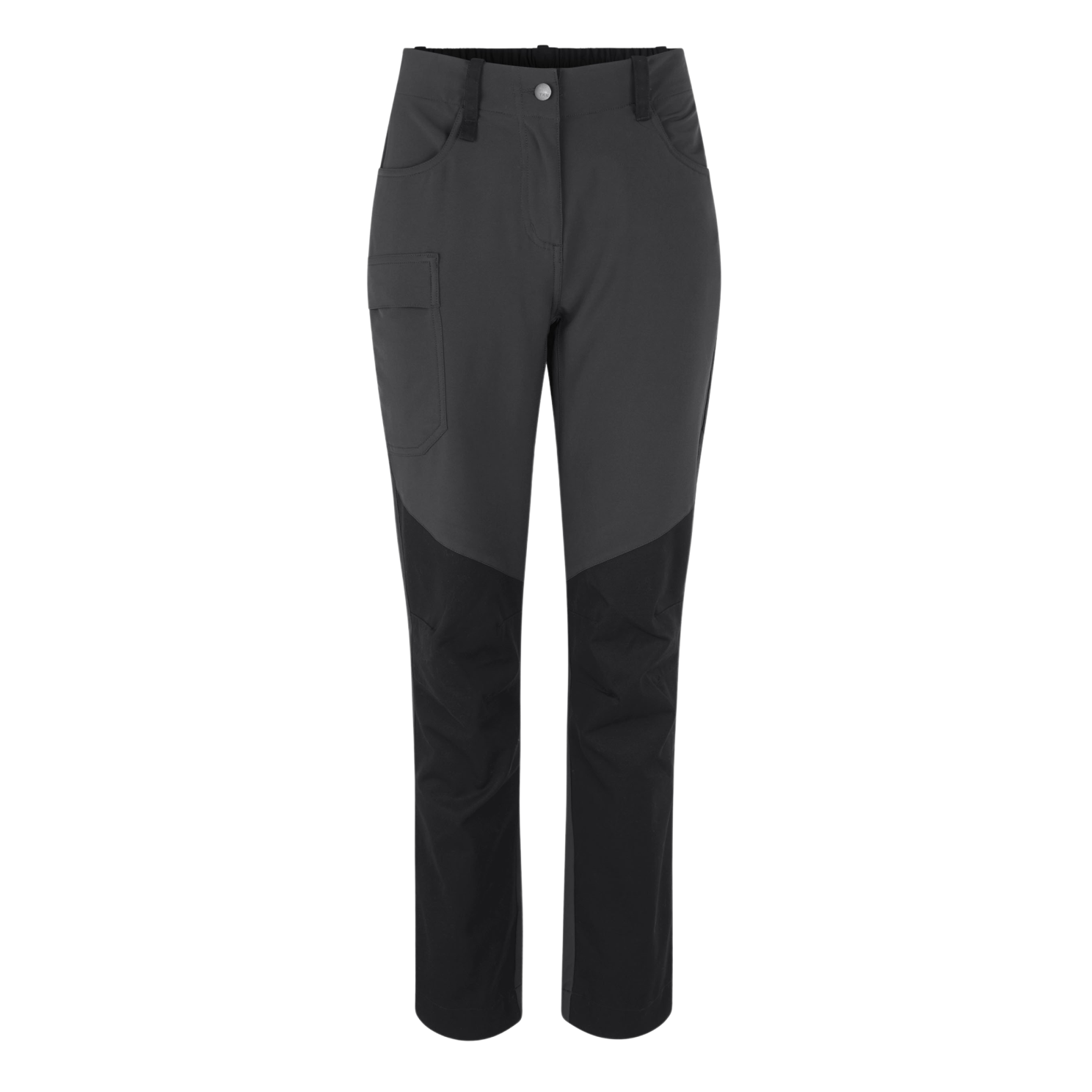 Id Dame Outdoorbukser M. Stretch - Koksgrå - 6xl