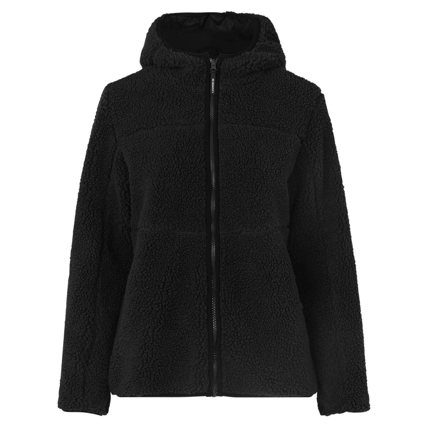 Id Pile Dame Fleecejakke - Sort - 3xl