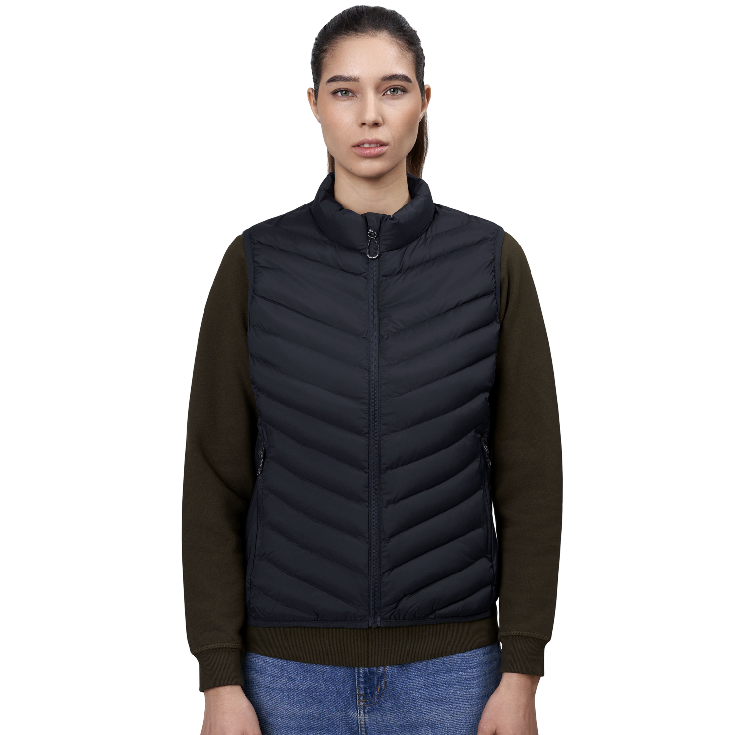 Id Stretch Dame Vest - Navy - 2xl