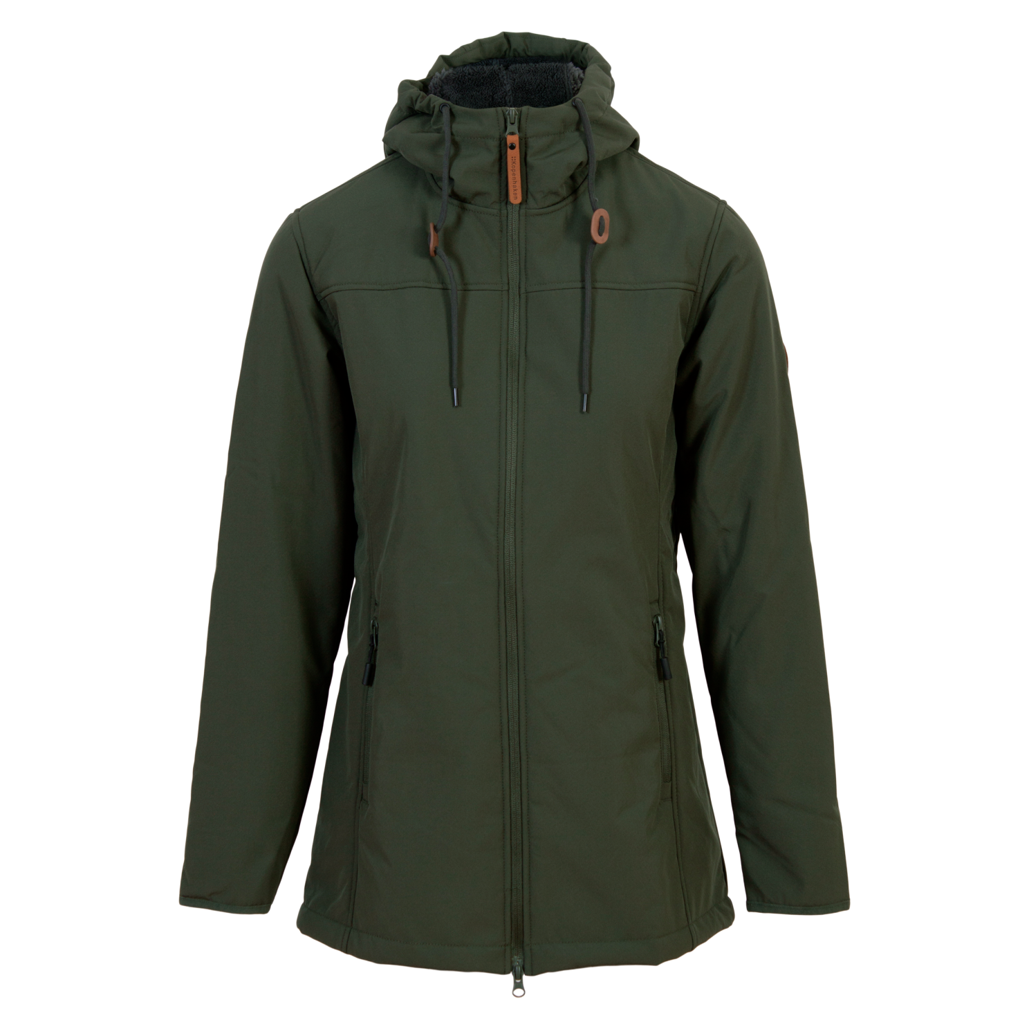 Kopenhaken Delta Dame Softshell M. Fleece - Forrest - 38