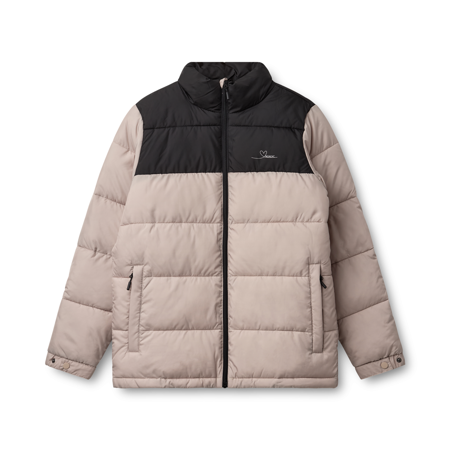 Nordic Project 18 Fjord Dame Vinterjakke - Desert Taupe - 48