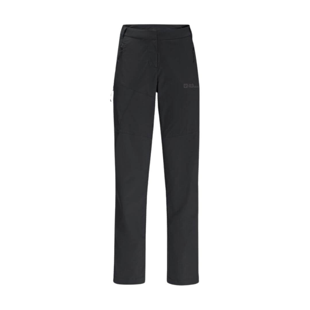 Vandrebukser Dame - Jack Wolfskin Glastal Pants W - Sort